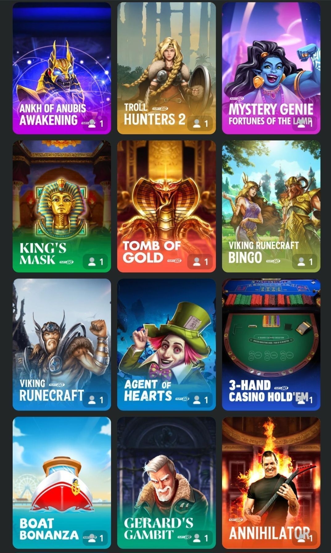 Casino Rewards game
